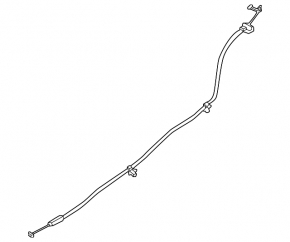 BMW i4 22-26 emergency trunk release cable