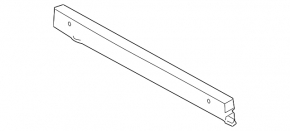 Front Bumper Reinforcement for Toyota FJ Cruiser 2007-2014