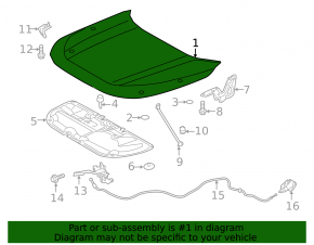 Hood bare Toyota Rav4 19 - aluminum