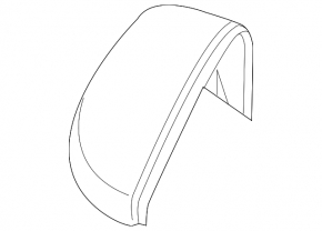Left mirror cover VW Beetle 12-19