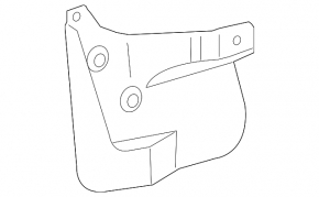 Front left mudguard for Lexus LX570 08-15