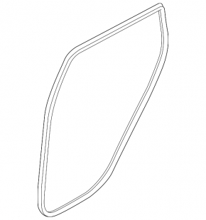 Door seal rear left Kia Niro 17-22