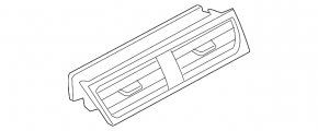 Central air duct deflector Audi A4 B8 08-16 broken