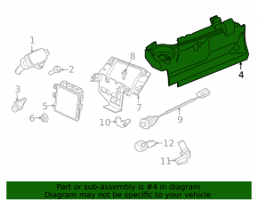 Right underhood trim Jaguar F-Pace X761 17- 3.0