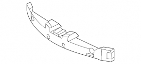 Mazda6 03-05 Front Bumper Absorber