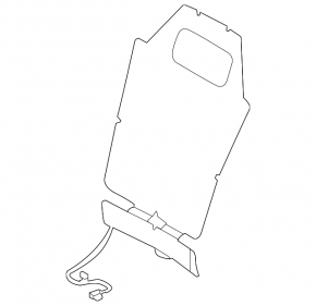 Heated driver's backrest for the 2021-2025 Ford Mustang Mach-E