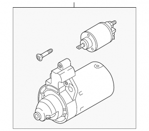 Starter Audi A5 08-16 2.0T