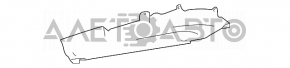 Rear right underbody protection for Mercedes X164 GL
