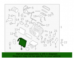 Nissan Rogue 14-20 Evaporator