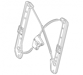 Window lifter with motor front left VW Atlas 18-24