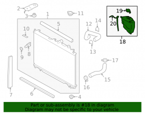 Subaru Ascent 19-26 Coolant Expansion Tank