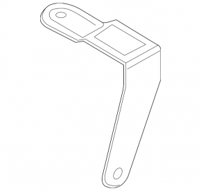 High signal bracket for the Audi Q8 19-25