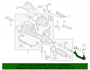 Steering tip left Honda Insight 19-22 CTR