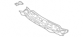 Metal wiper pan for Toyota Sienna 2010-2011