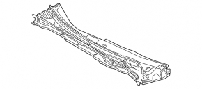 Windscreen wiper grille plastic Toyota Sienna 21-25