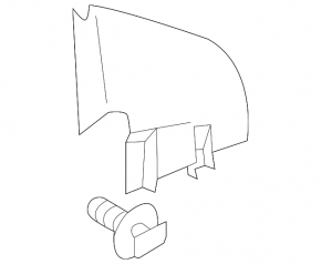 Side mirror plug front right VW Passat 20-22