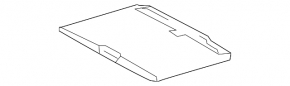 Sunroof curtain Lexus ES350 07-12 gray, for dry cleaning