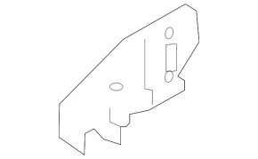 Front Bumper Bracket Right Mitsubishi Outlander 14-21 OEM