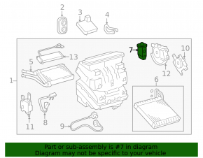 Lexus IS 14-20 Air Conditioner Heater Valve
