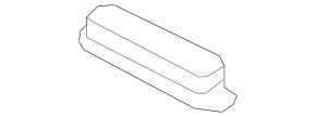 Rear light for Audi A4 B8 13-16 restyling, black