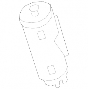 Canister with carbon absorber Mercedes C-class W205 300/400/450/63 15-21