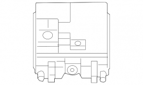 Mercedes C-class W205 15-21 air conditioning control unit