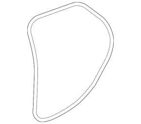 Jaguar I-Pace 19-25 rear left door seal