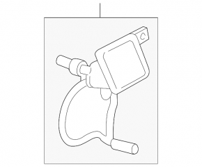 Rear Nitrogen Oxide Sensor NOX BMW X5 F15 14-18 3.0D