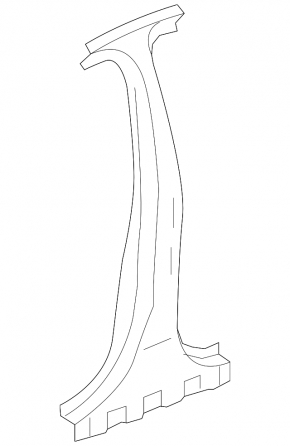 Left center pillar for Chevrolet Volt 11-15