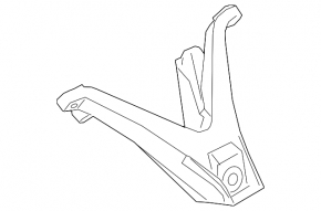 Left Engine Mount Bracket BMW 5 G30 17-23 With M8, 4.4L Twin Turbo, With M Model, M, M Competition