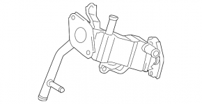 EGR valve cooler Lexus CT200h 11-17