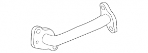 EGR valve tube Lexus CT200h 11-17