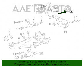 Bolt camber Toyota Highlander 20-95mm