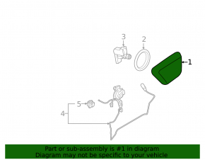 BMW X5 F15 16-18 Plug-in Charging Port Cover