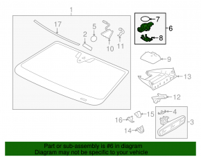 Rain sensor VW Atlas 18-25