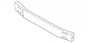 Infiniti Q50 14-20 Front Bumper Reinforcement