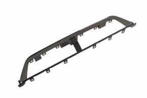 Chevrolet Equinox EV 24-26 front panel deflector trim, central, black structure with dark gray molding