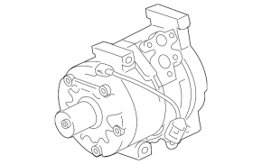 Toyota FJ Cruiser 10-14 Air Conditioning Compressor
