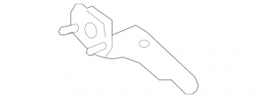 Left tailgate hinge for Mercedes W164 ML