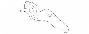 Left tailgate hinge for Mercedes W164 ML