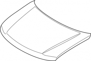 Infiniti QX80 18-20 bare hood