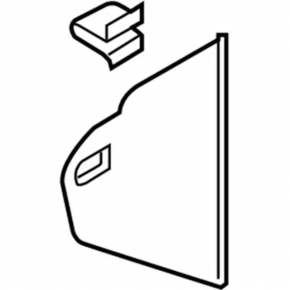 Ford Mustang mk6 Interior Fuse Box Cover 15-