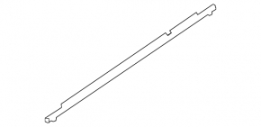Molding door-glass central rear right Mazda 6 13-21