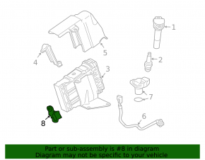 Mitsubishi Galant 03-13 Crankshaft Position Sensor