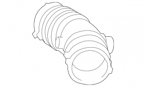 Air duct with resonator Lexus ES350 13-18