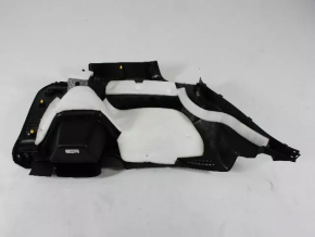 Arch trim right Dodge Durango 11-13 black, under 2 rows and electric shock absorber