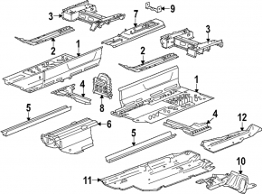 Chevrolet Volt 11-15 underbody protection, tears