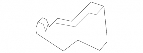 Right hood seal VW CC 09-17 corner