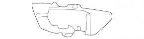BSM Blind Spot Sensor Bracket Right BMW 3 G20 19-22