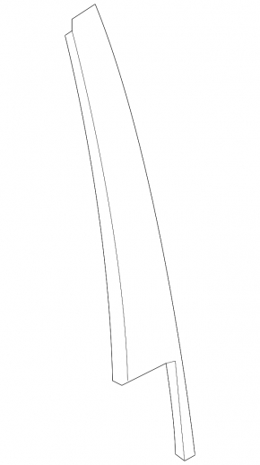 Door trim side rear left BMW 5 G30 17-23